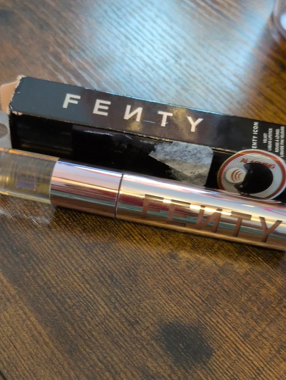 FENTY Beauty Lip/Gloss Tube in Rose-Gold